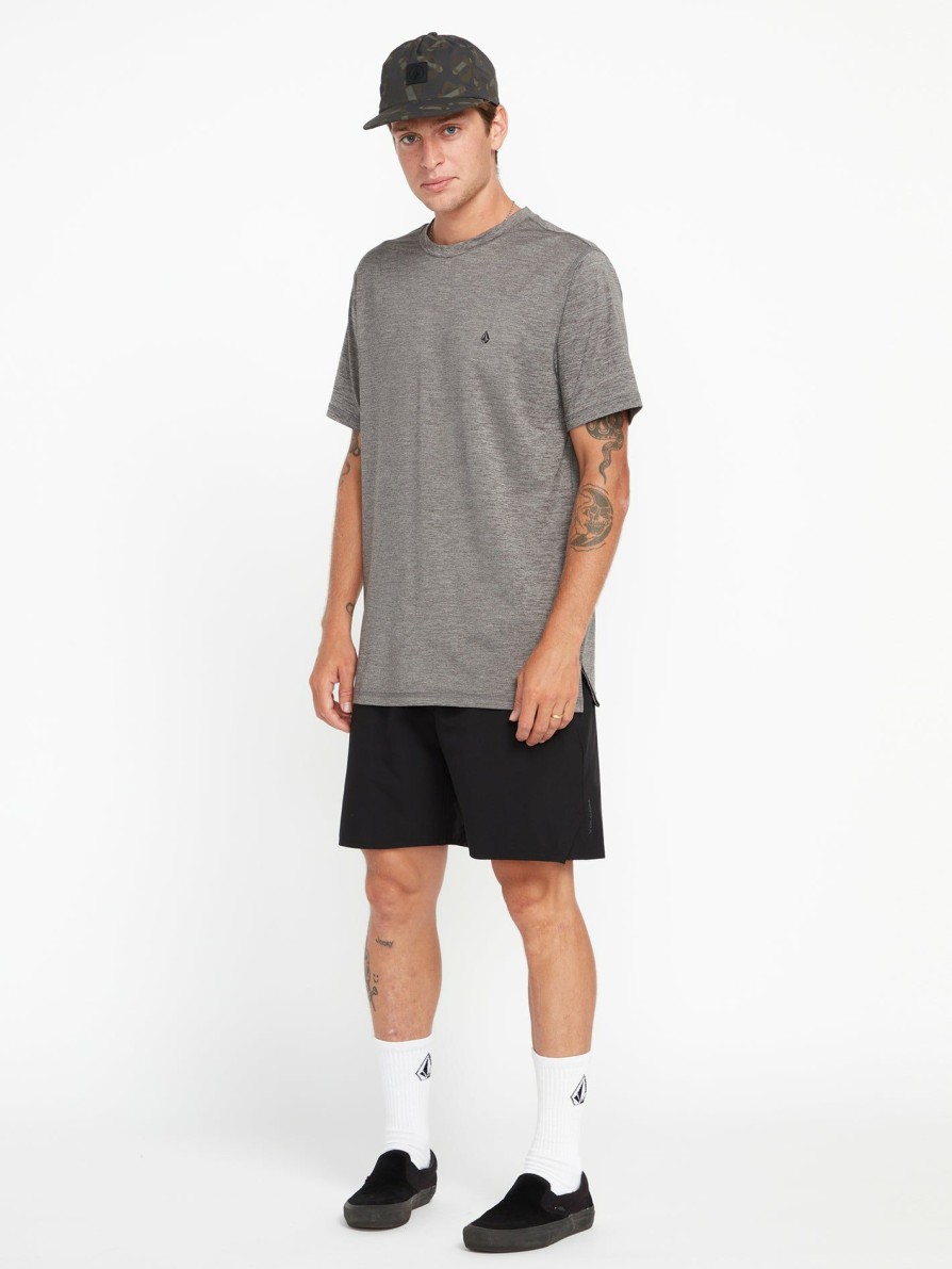 Core Outdoor * | Volcom Latest Frickin Ascender Elastic Waist Shorts Black