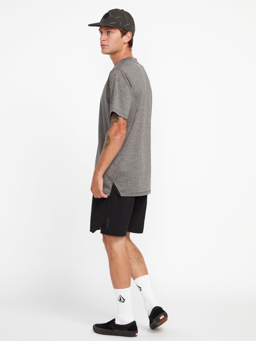 Core Outdoor * | Volcom Latest Frickin Ascender Elastic Waist Shorts Black