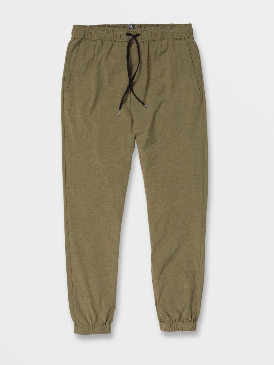 Mens Accessories * | Volcom Discount Online Frickin Cross Shred Jogger Pants Military