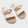 Womens Accessories * | Volcom Limited Edition Womens Eco Recliner Slide Sandals Hazel Hazelnut