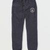 Kids * | Volcom Latest Big Boys True To This Fleece Pants Navy Heather