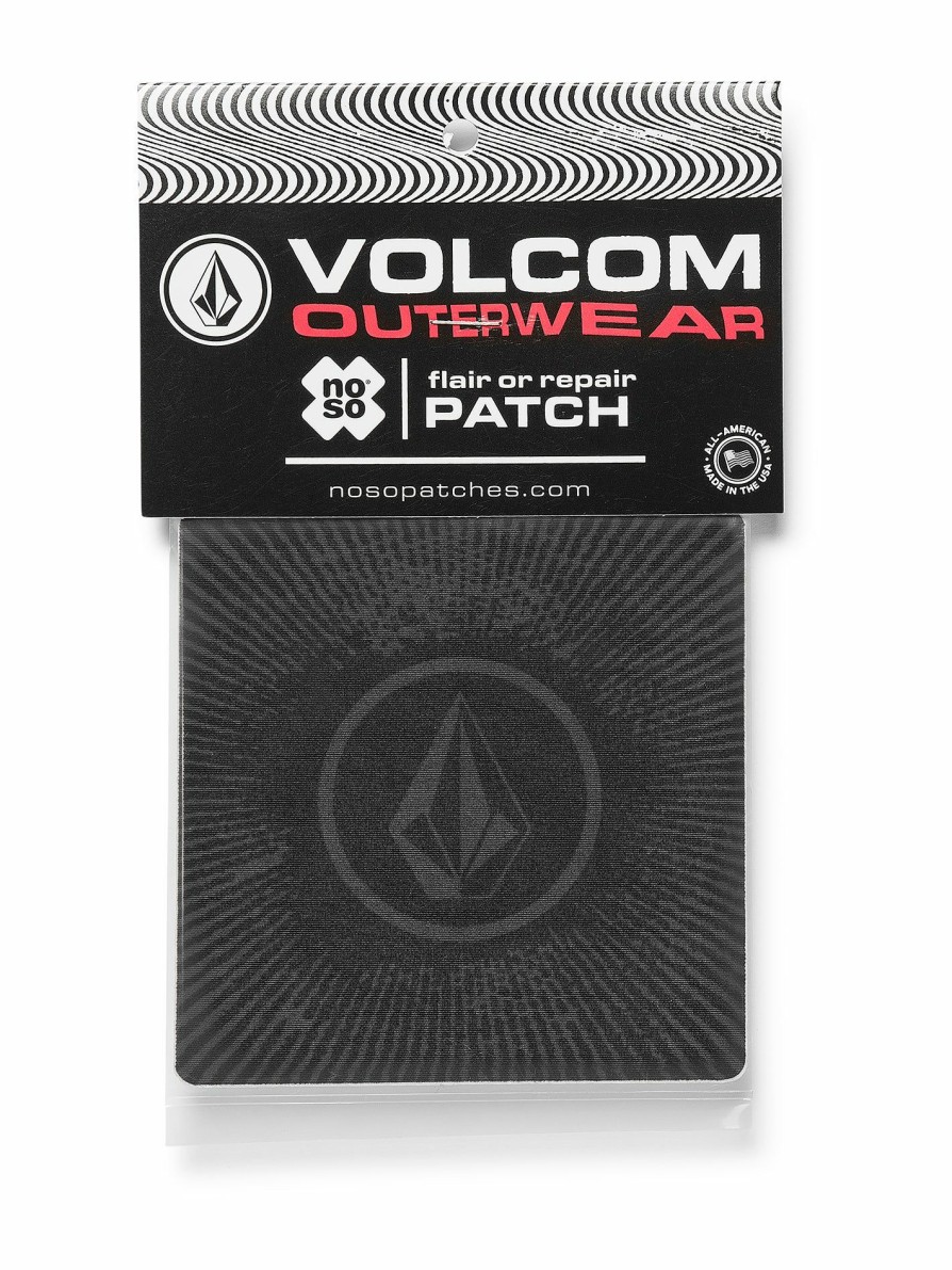 Core Snow * | New Volcom Large Repair Snow Patch Black