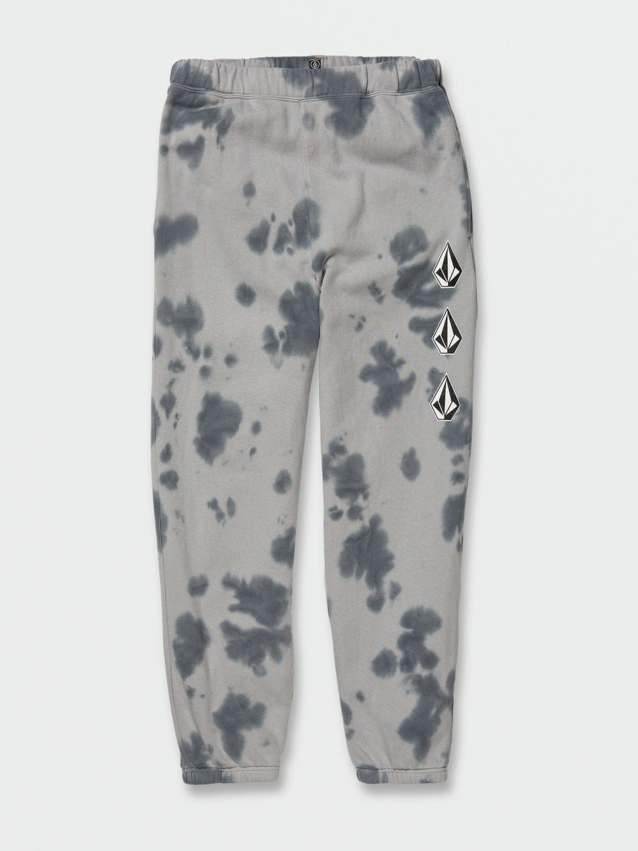 Mens Accessories * | Volcom Gift Selection Iconic Stone Plus Fleece Pants Slate Blue