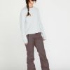 Core Snow * | Volcom Cheaper Womens Species Stretch Pants Rosewood