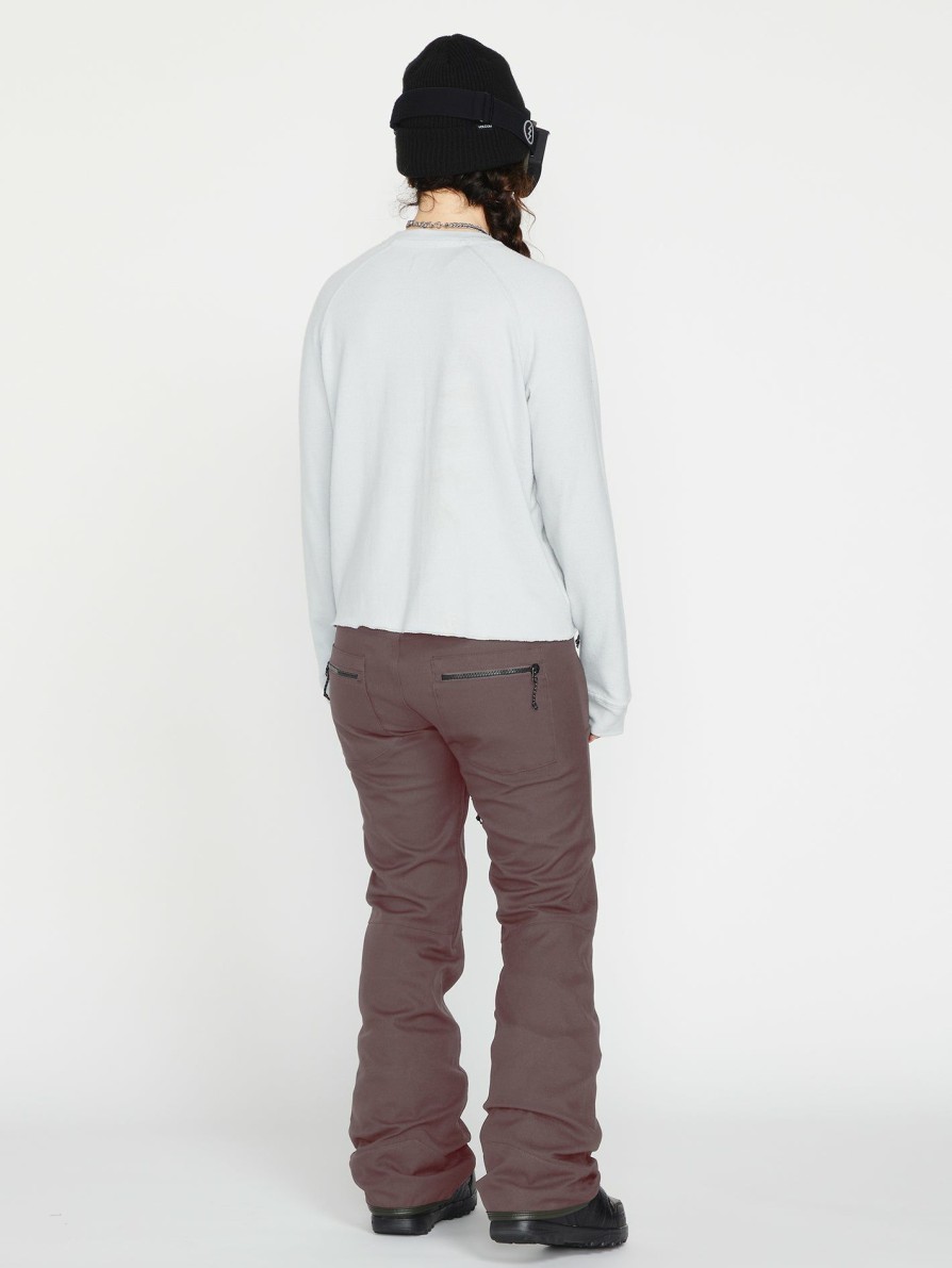 Core Snow * | Volcom Cheaper Womens Species Stretch Pants Rosewood