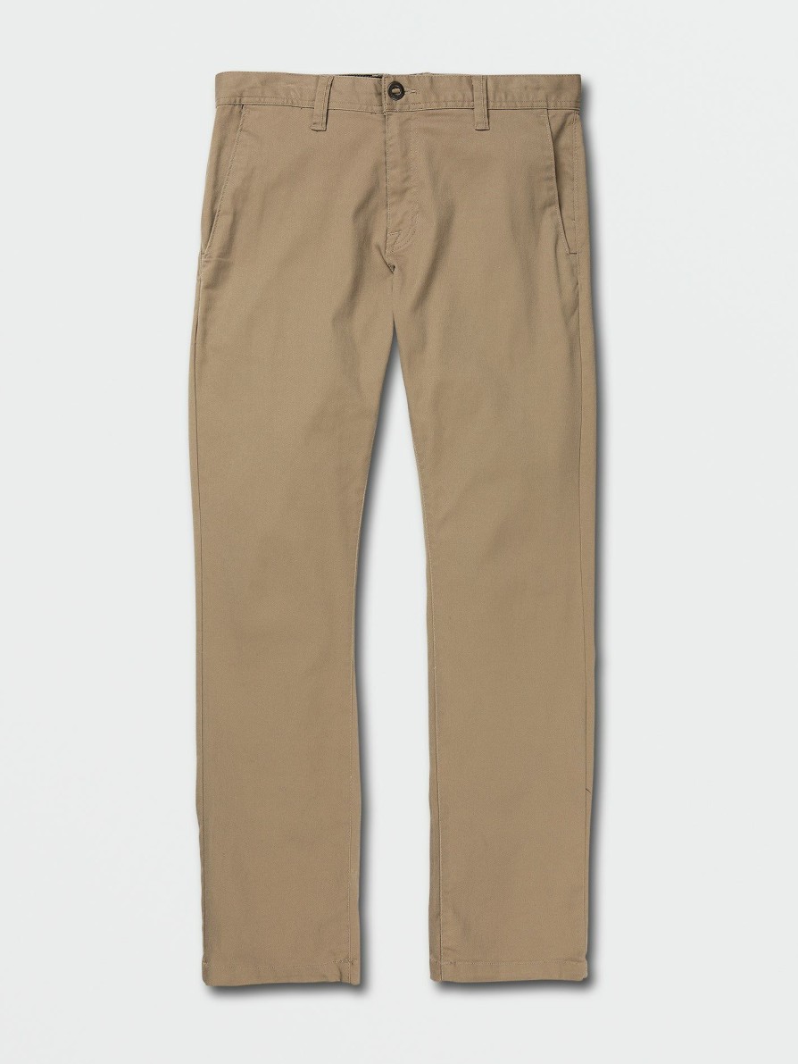 Core Outdoor * | Volcom New Frickin Modern Stretch Pants Khaki