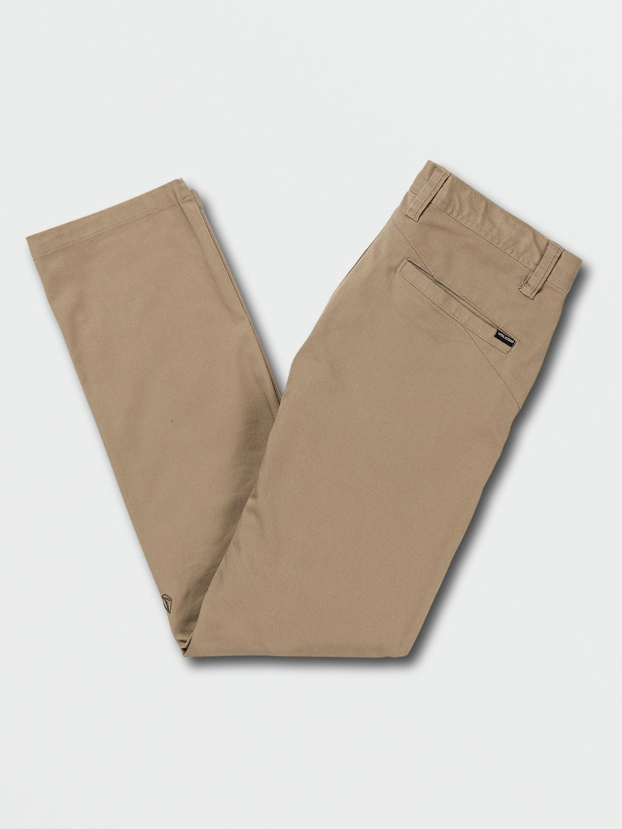 Core Outdoor * | Volcom New Frickin Modern Stretch Pants Khaki