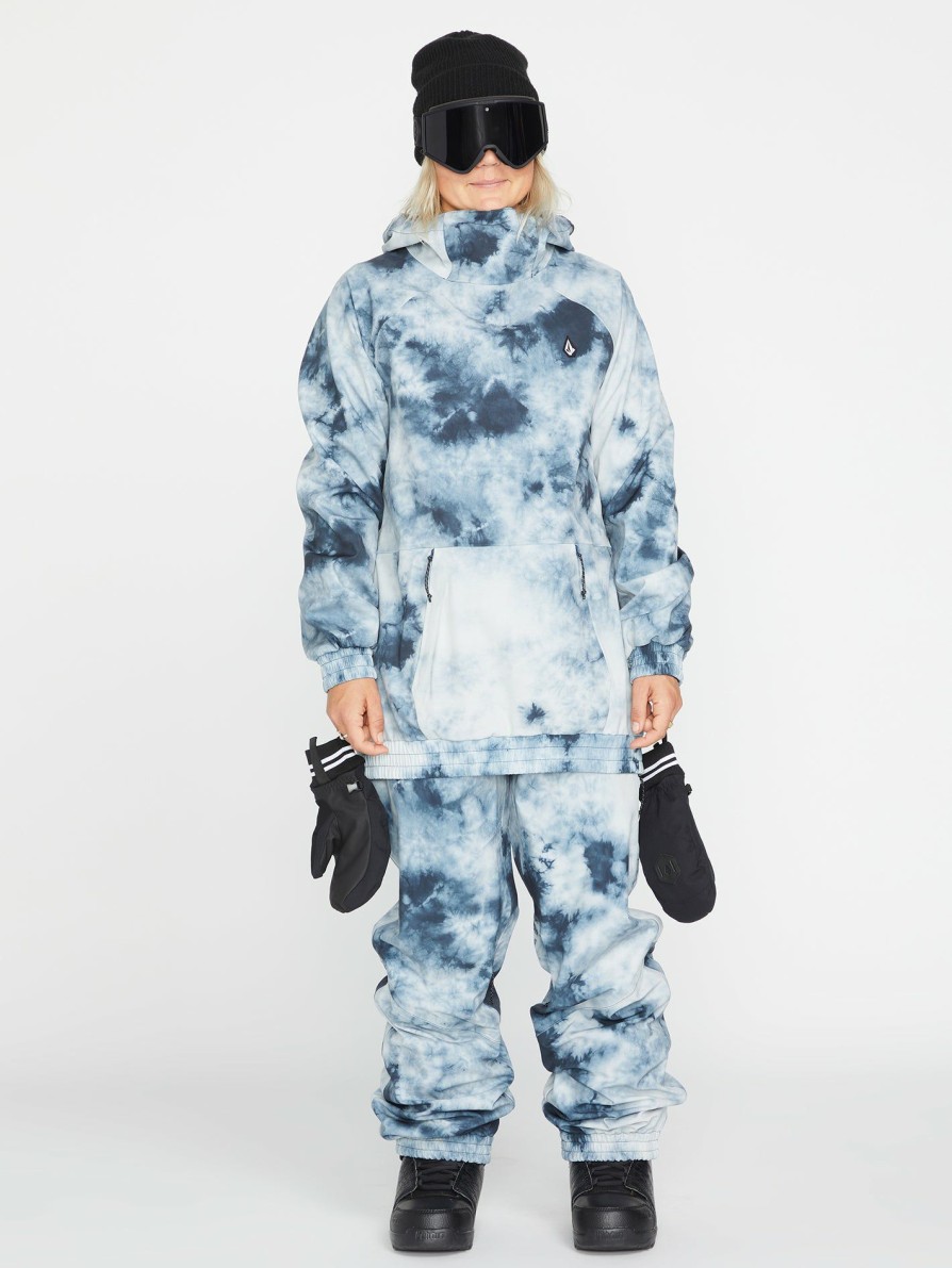 Core Snow * | Volcom Tendy Style Womens Portal Bonded Stretch Jacket Storm Tie-Dye