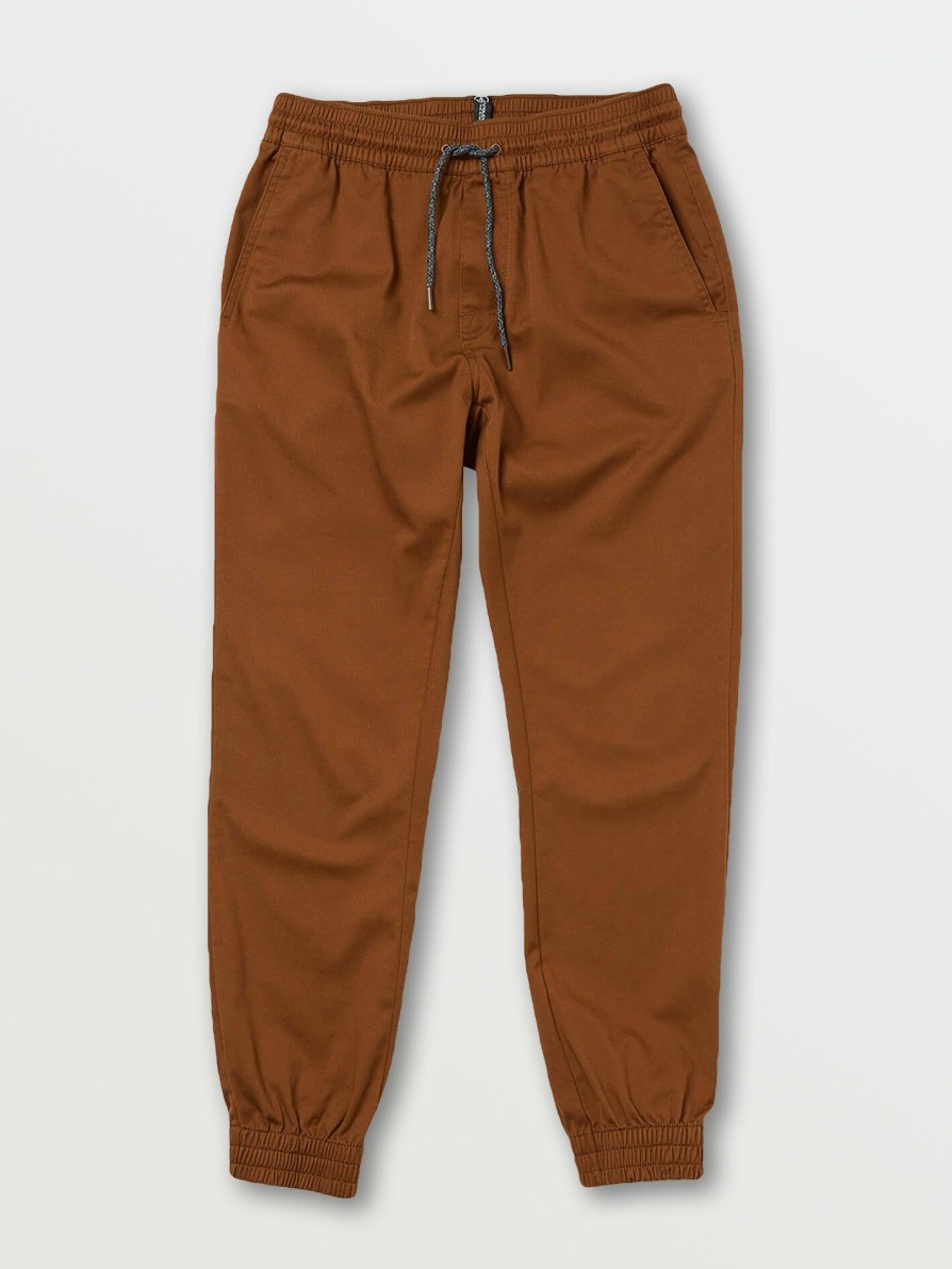 Core Outdoor * | Volcom Reliable Quality Frickin Slim Jogger Pants Mud