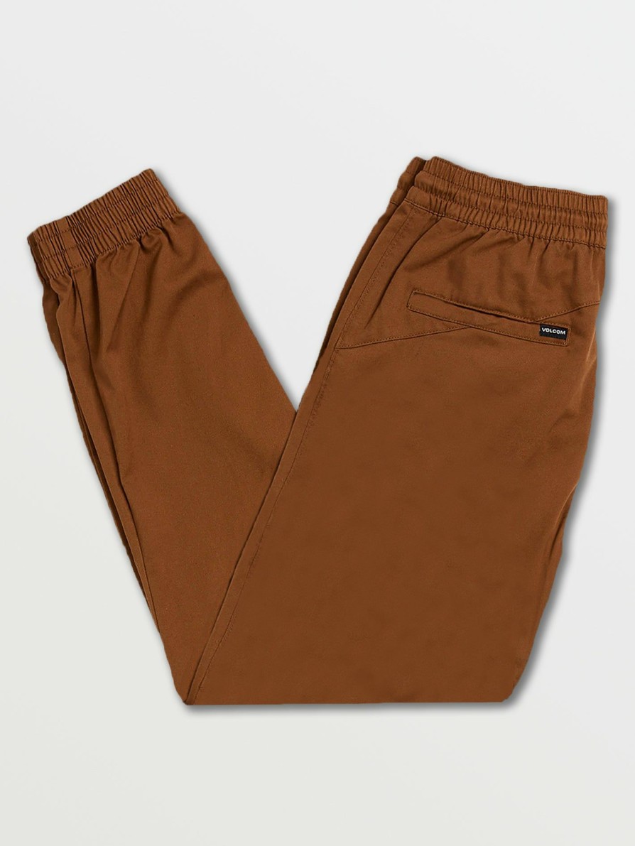 Core Outdoor * | Volcom Reliable Quality Frickin Slim Jogger Pants Mud