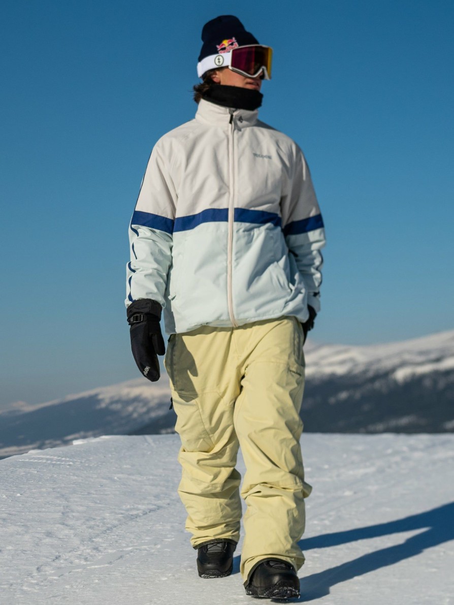 Core Snow * | Volcom Limited Edition Mens Sethraah Jacket Off White