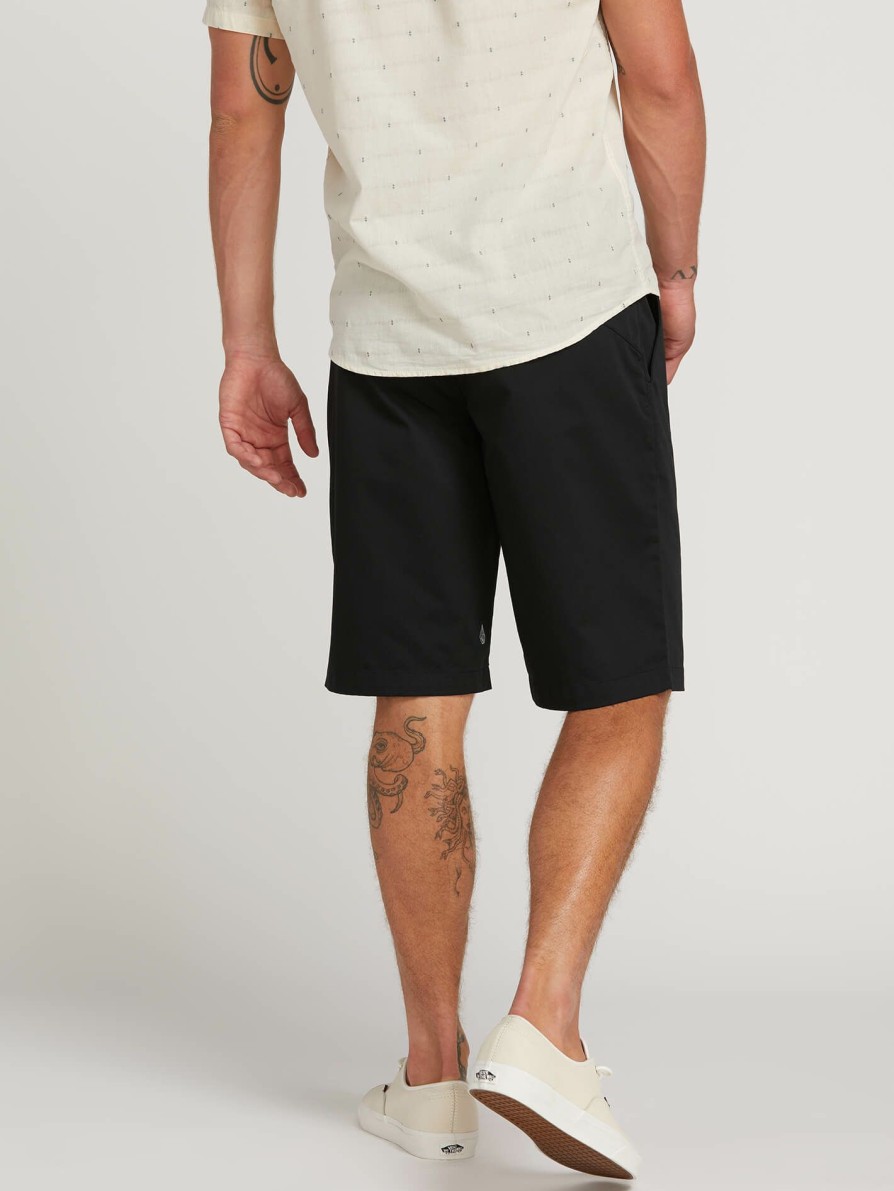 Core Outdoor * | Volcom Best-Selling Frickin Chino Shorts Black