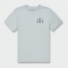 Kids * | Volcom Wholesale Big Boys Stone Trippin Short Sleeve Tee Celestial Blue