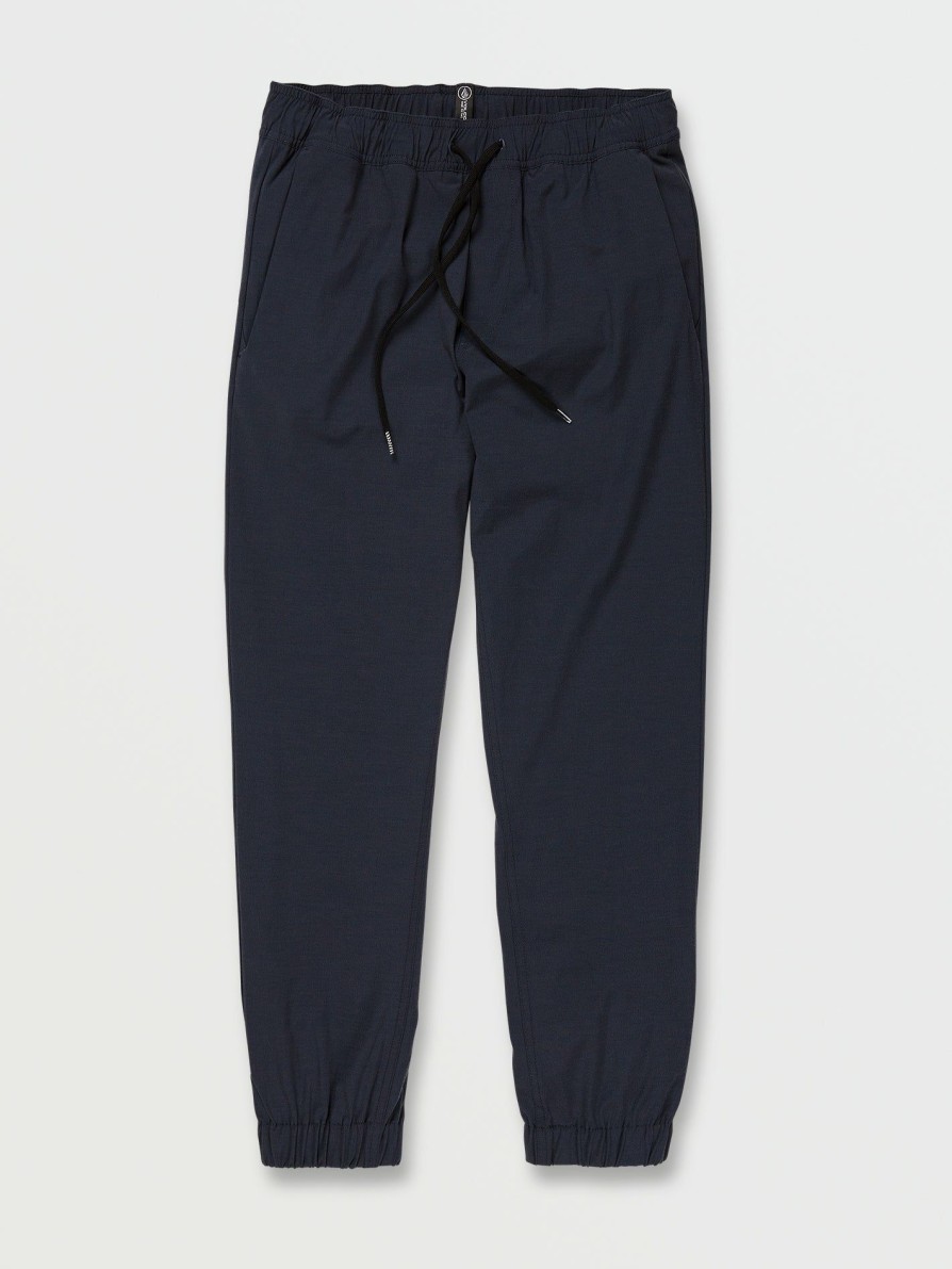 Core Outdoor * | Volcom Gift Selection Frickin Cross Shred Elastic Waist Joggers Navy