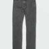 Mens Clothing * | Volcom Best-Selling Vorta Slim Fit Jeans Easy Enzyme Grey