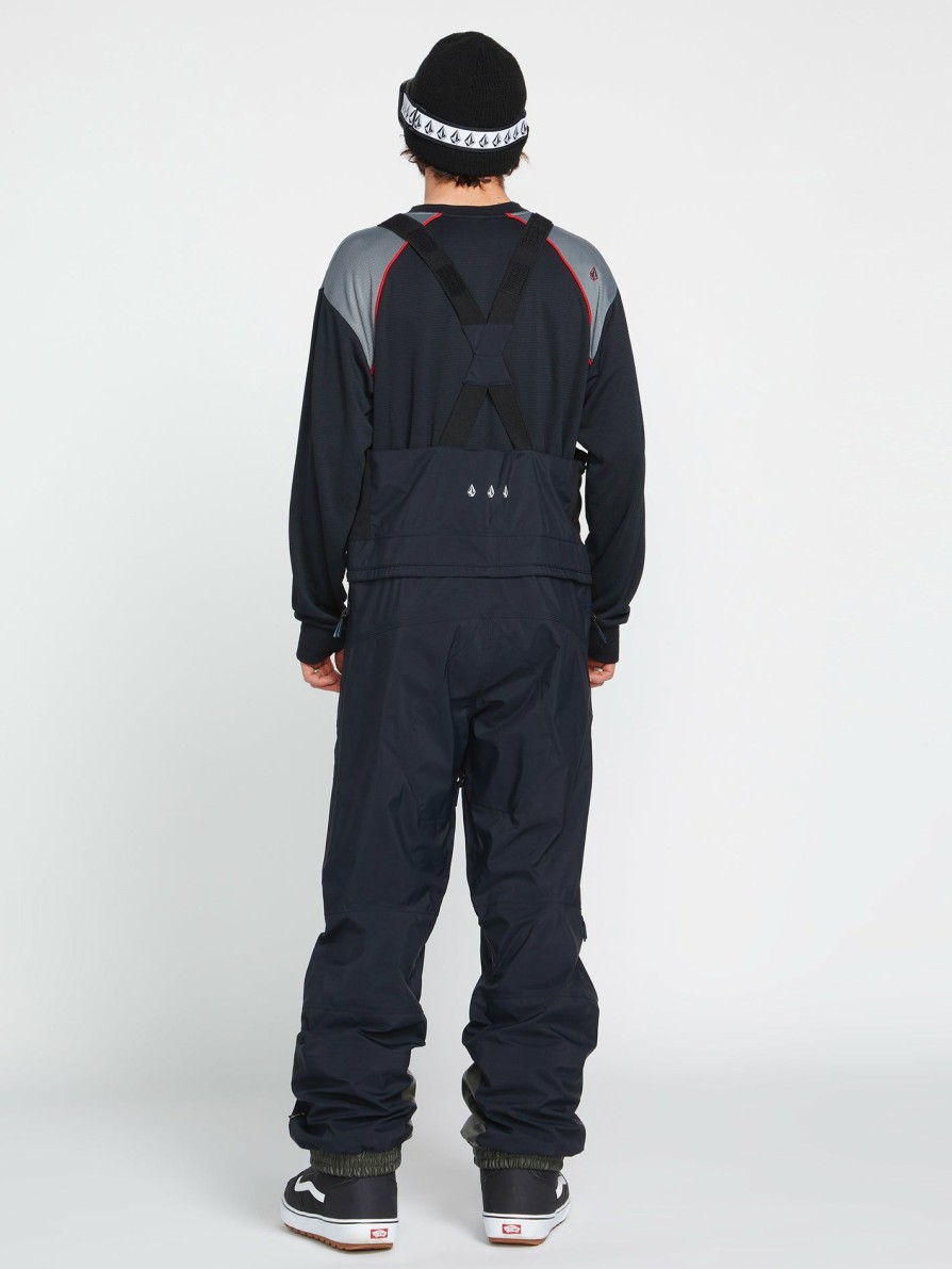 Core Snow * | Volcom Wholesale Mens 3L Gore-Tex Bib Overhauler Black