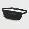 Mens Accessories * | Best-Selling Volcom Mini Waist Pack Black On Black