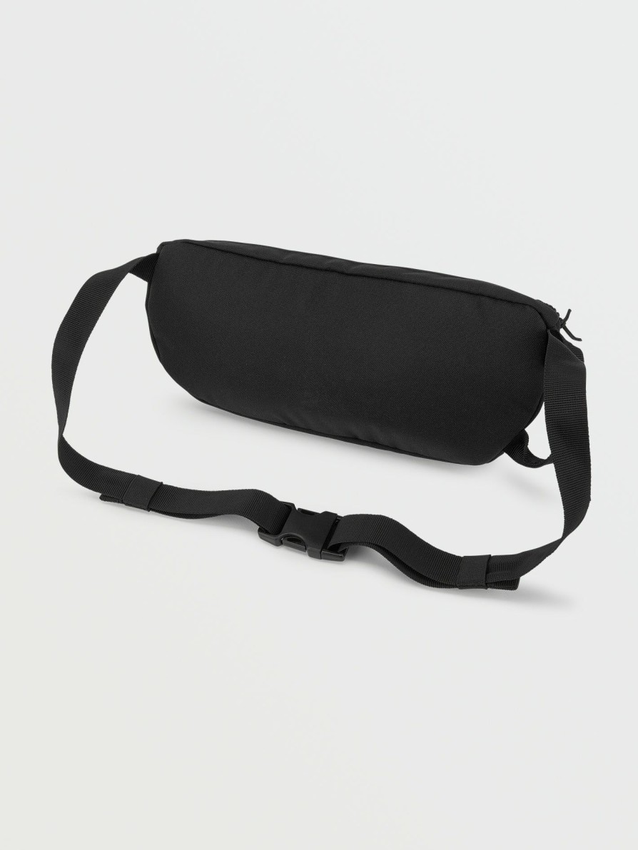 Mens Accessories * | Best-Selling Volcom Mini Waist Pack Black On Black