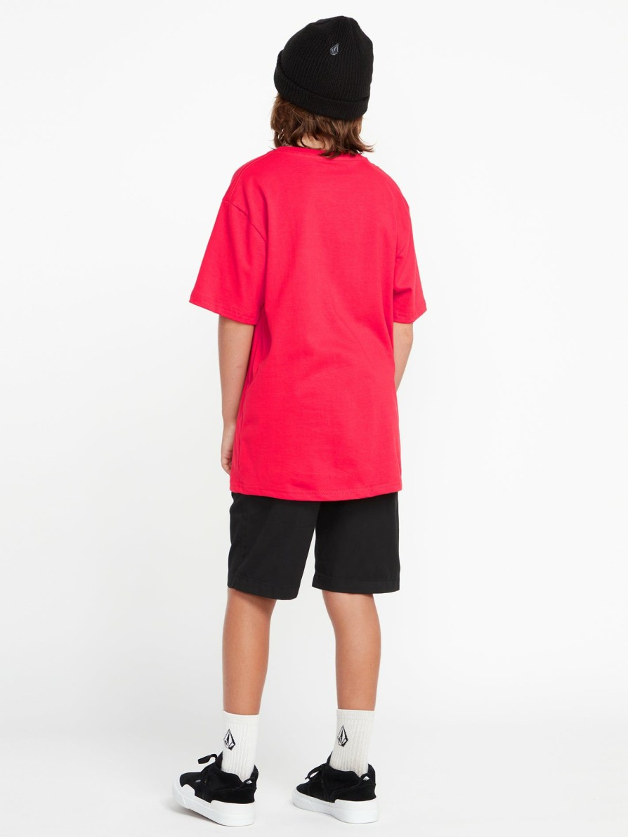 Kids * | Volcom Limited Edition Big Boys Frickin Chino Shorts Black