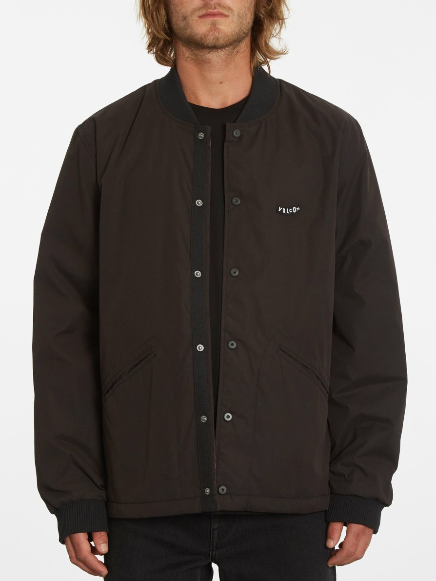 Mens Accessories * | Volcom Gift Selection Lookster Jacket Black