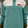 Core Snow * | Volcom Latest Mens She Crew Fleece Sage