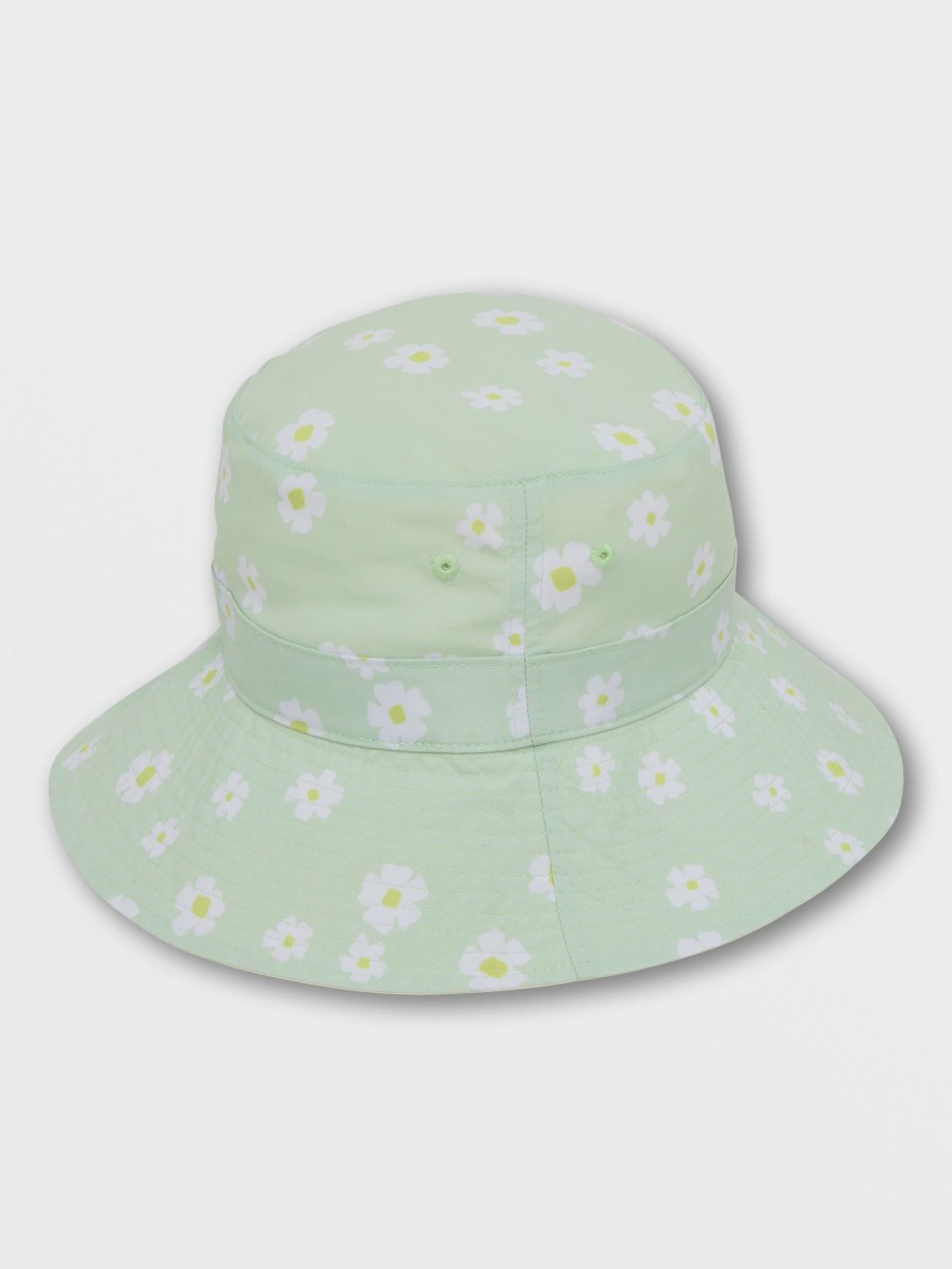 Womens Accessories * | Volcom Limited Edition Circle Back Bucket Hat Sage