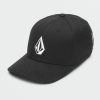 Kids * | Volcom Limited Edition Boys Full Stone Flexfit Hat Black