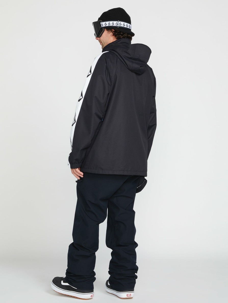 Core Snow * | Volcom Cheaper Mens Iconic Stone Insulated Jacket Black