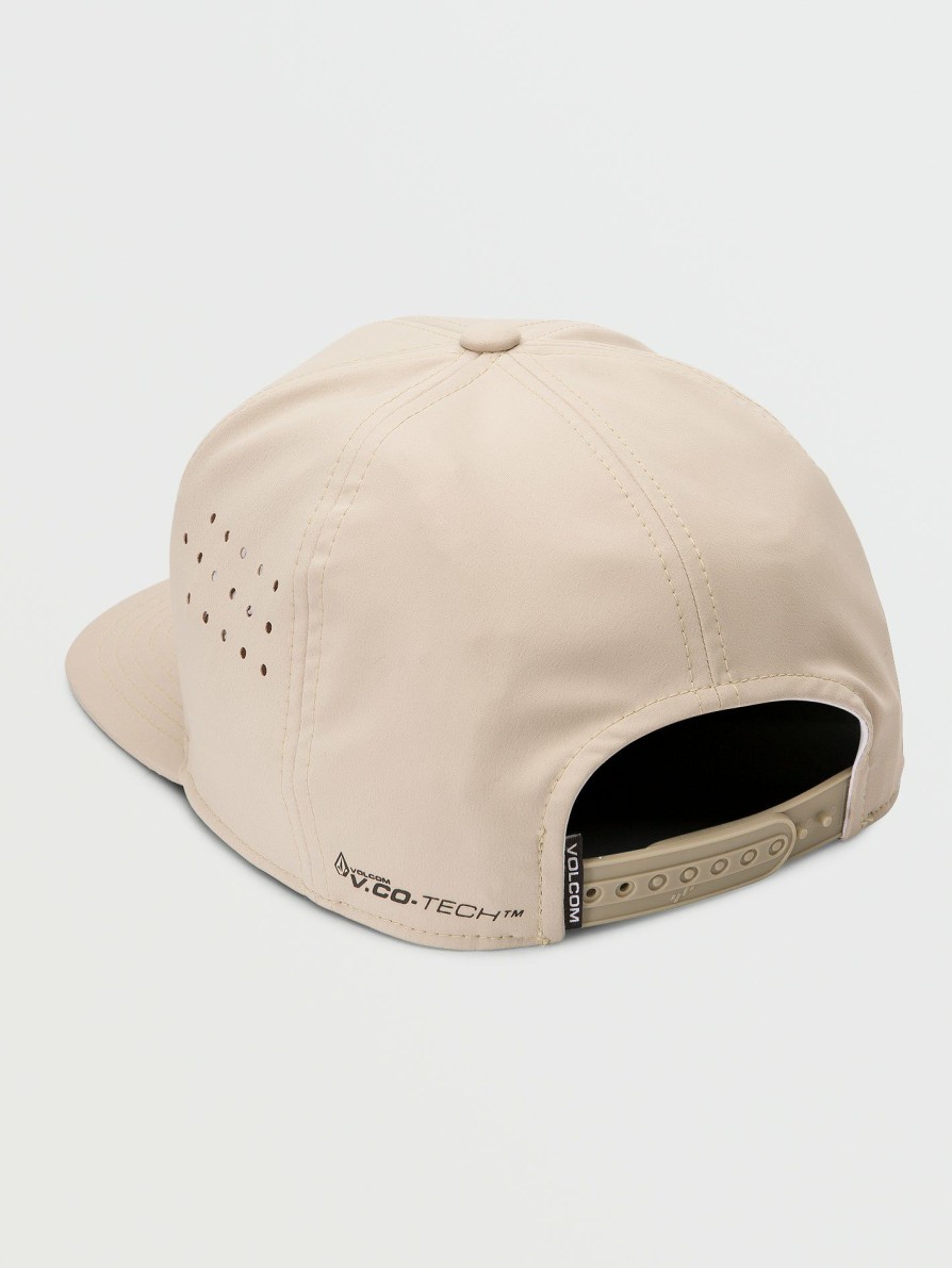 Mens Accessories * | Volcom Latest Stone Tech Snapback Hat Almond