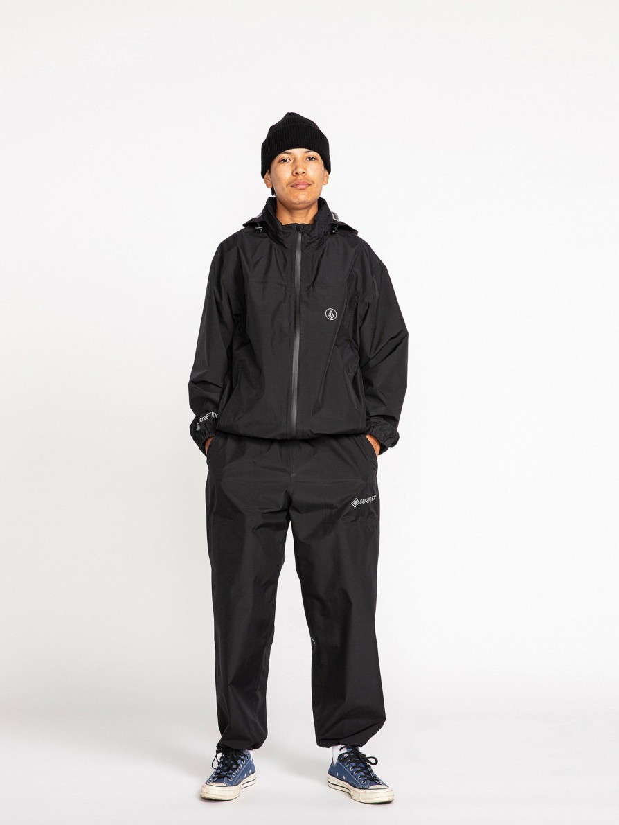 Core Skate * | Volcom Exclusive Outer Spaced Gore-Tex Pants Black