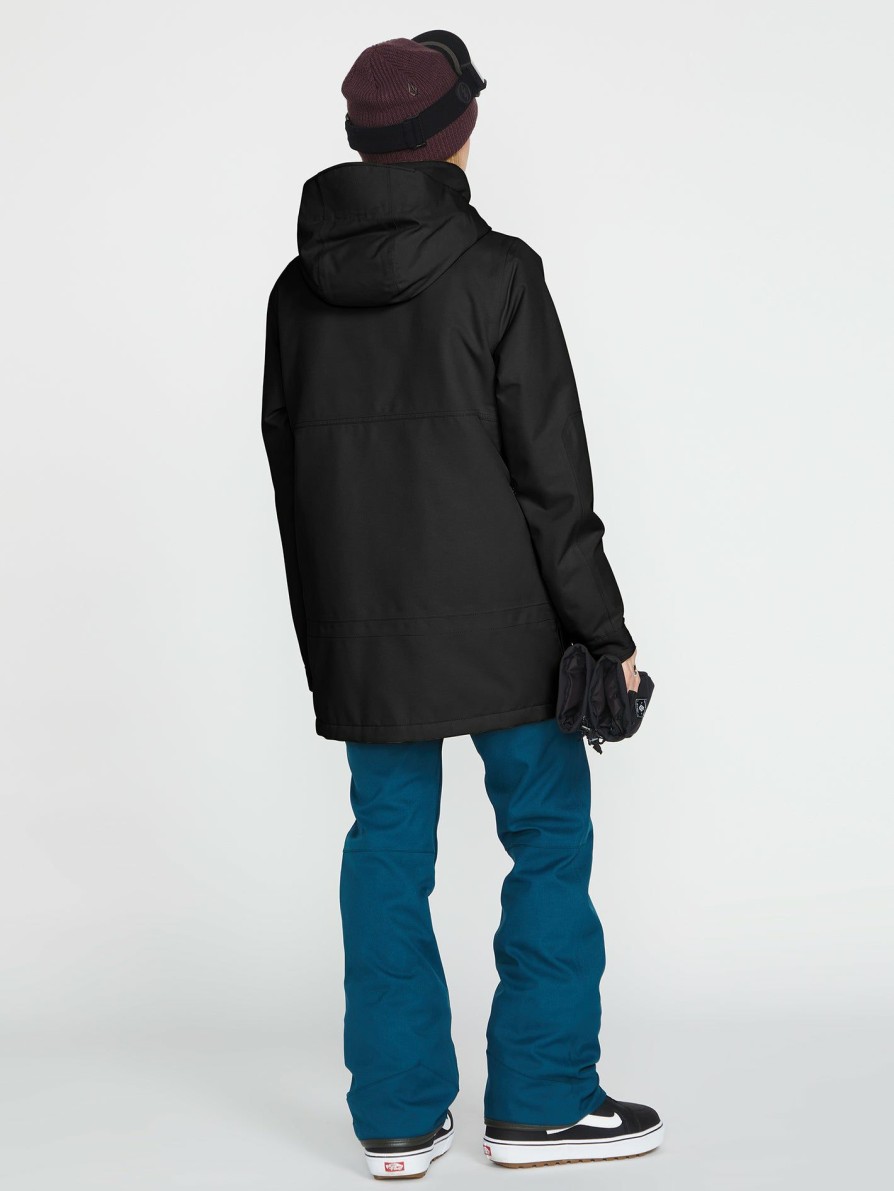 Core Snow * | Volcom Reliable Quality Womens Paxson 2L Tds Infrared Parka Black