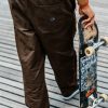 Mens Accessories * | Volcom Wholesale Outer Spaced Casual Pants Dark Brown