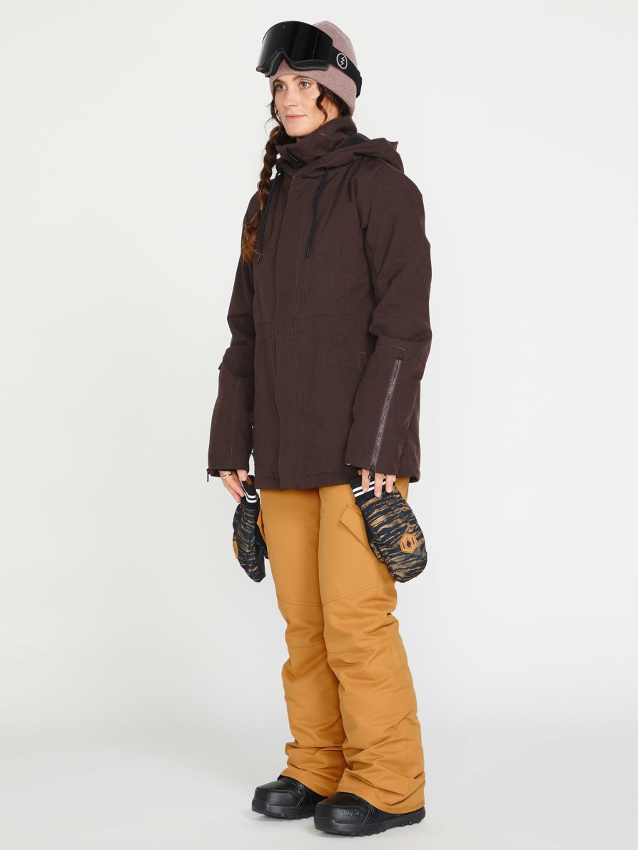 Core Snow * | Volcom Discount Store Womens Hallen Pants Caramel