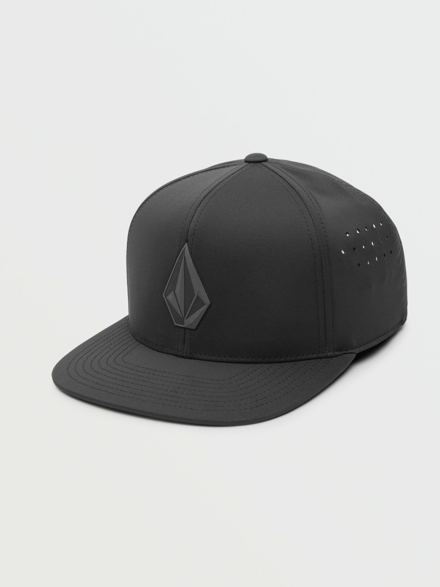 Mens Accessories * | Volcom Excellent Quality Stone Tech Snapback Hat Black