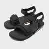 Mens Accessories * | Volcom Gift Selection Mens V.Co Trail Sandals Black