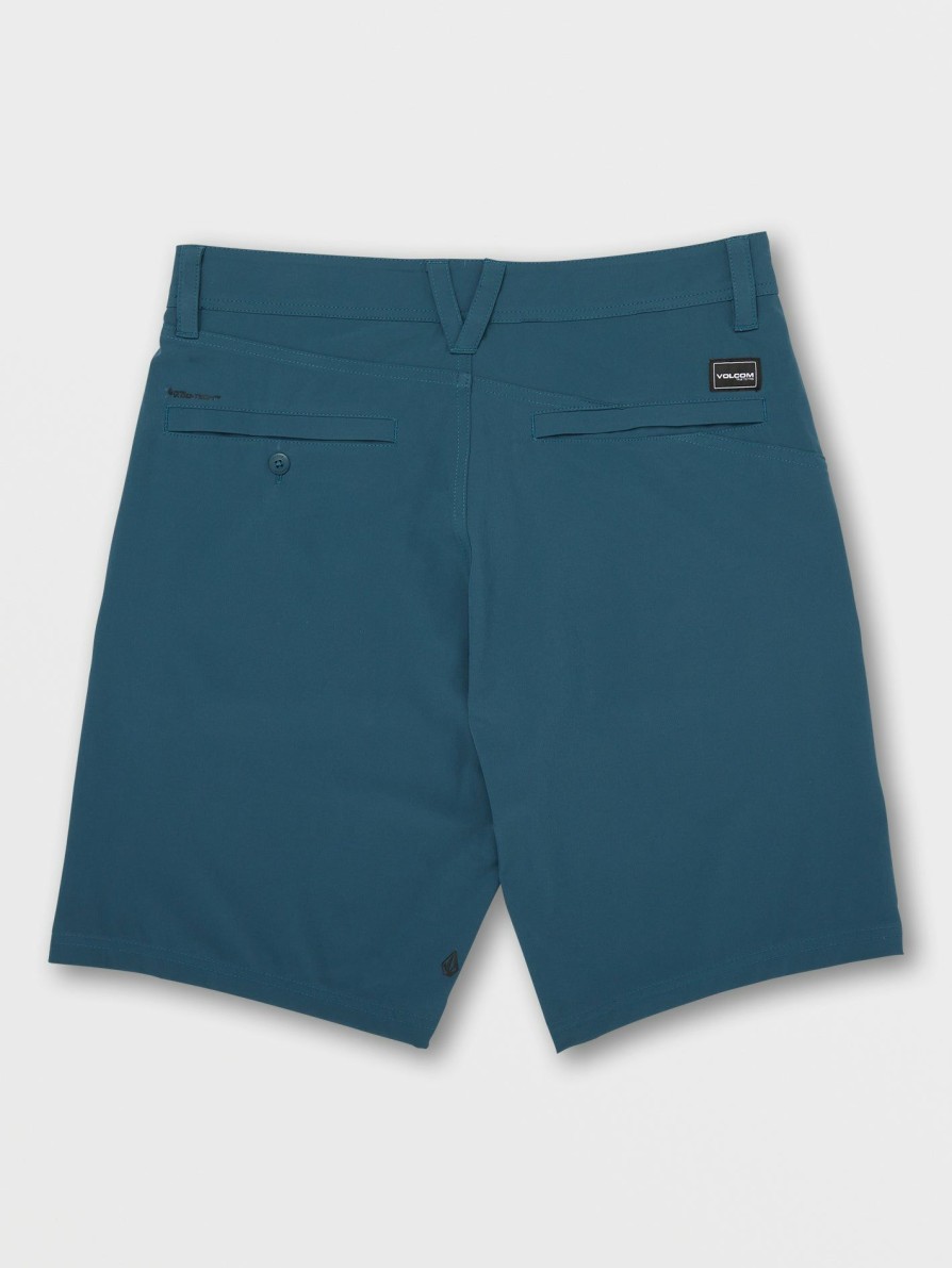 Core Outdoor * | Volcom Discount Store Frickin Cross Shred Shorts Cruzer Blue