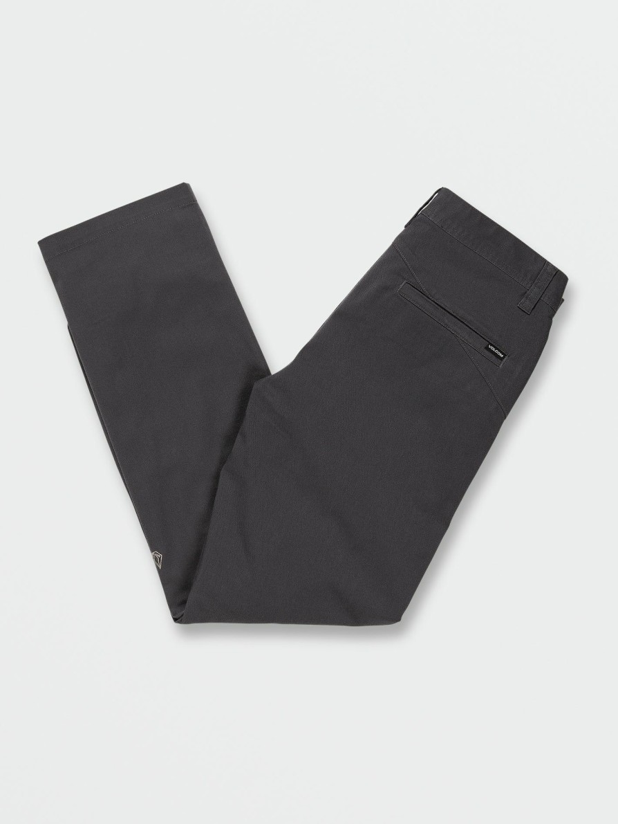 Mens Clothing * | Volcom Limited Edition Frickin Modern Stretch Pants Charcoal