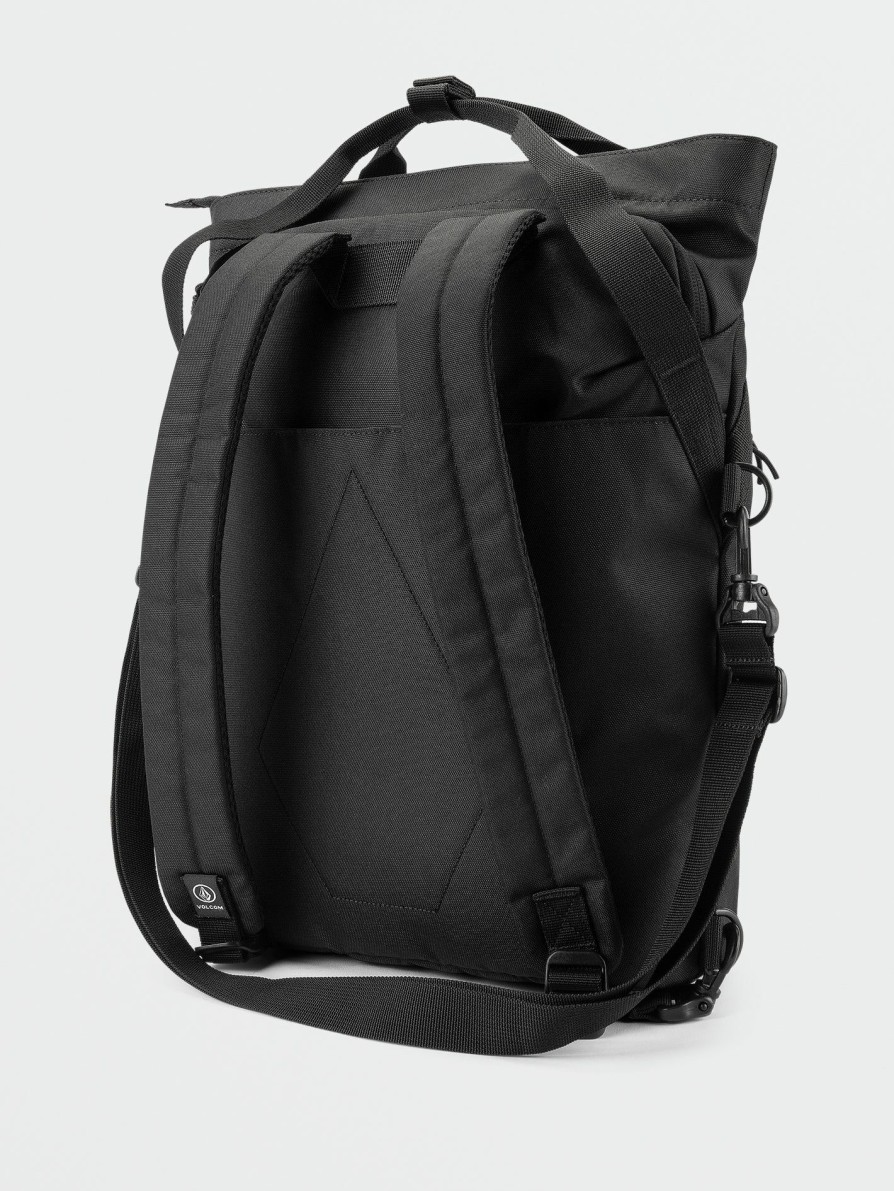 Core Outdoor * | Volcom Discount Online Day Trip Poly Backpack Black