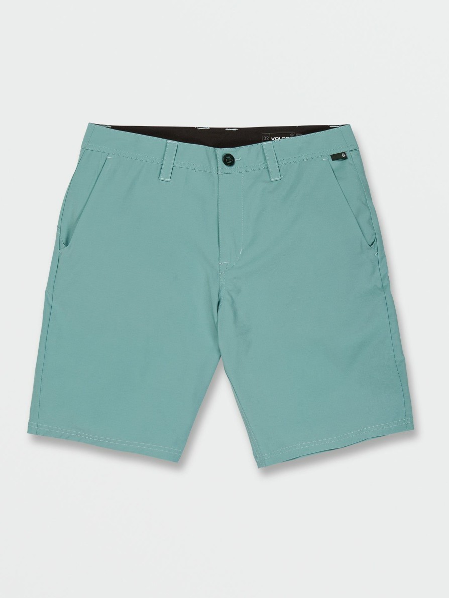 Core Outdoor * | Volcom Excellent Quality Frickin Cross Shred Static Shorts Cali Blue Heather Coastal Blue