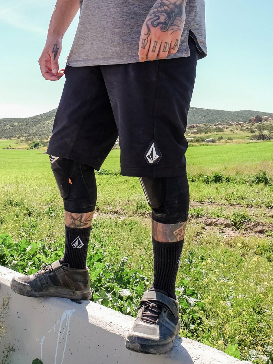 Core Outdoor * | Volcom Limited Edition Trail Ripper Shorts Black