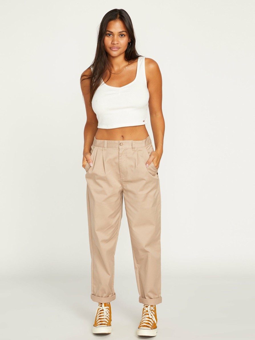 Womens Accessories * | Volcom Gift Selection Frochickie Trousers Taupe