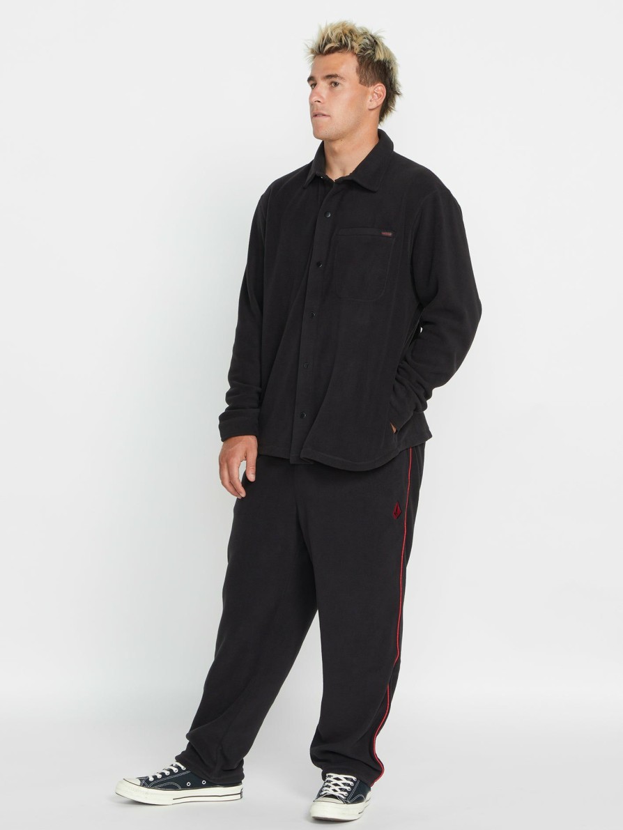 Core Surf * | Volcom Latest Surf Vitals Jack Robinson Fleece Black