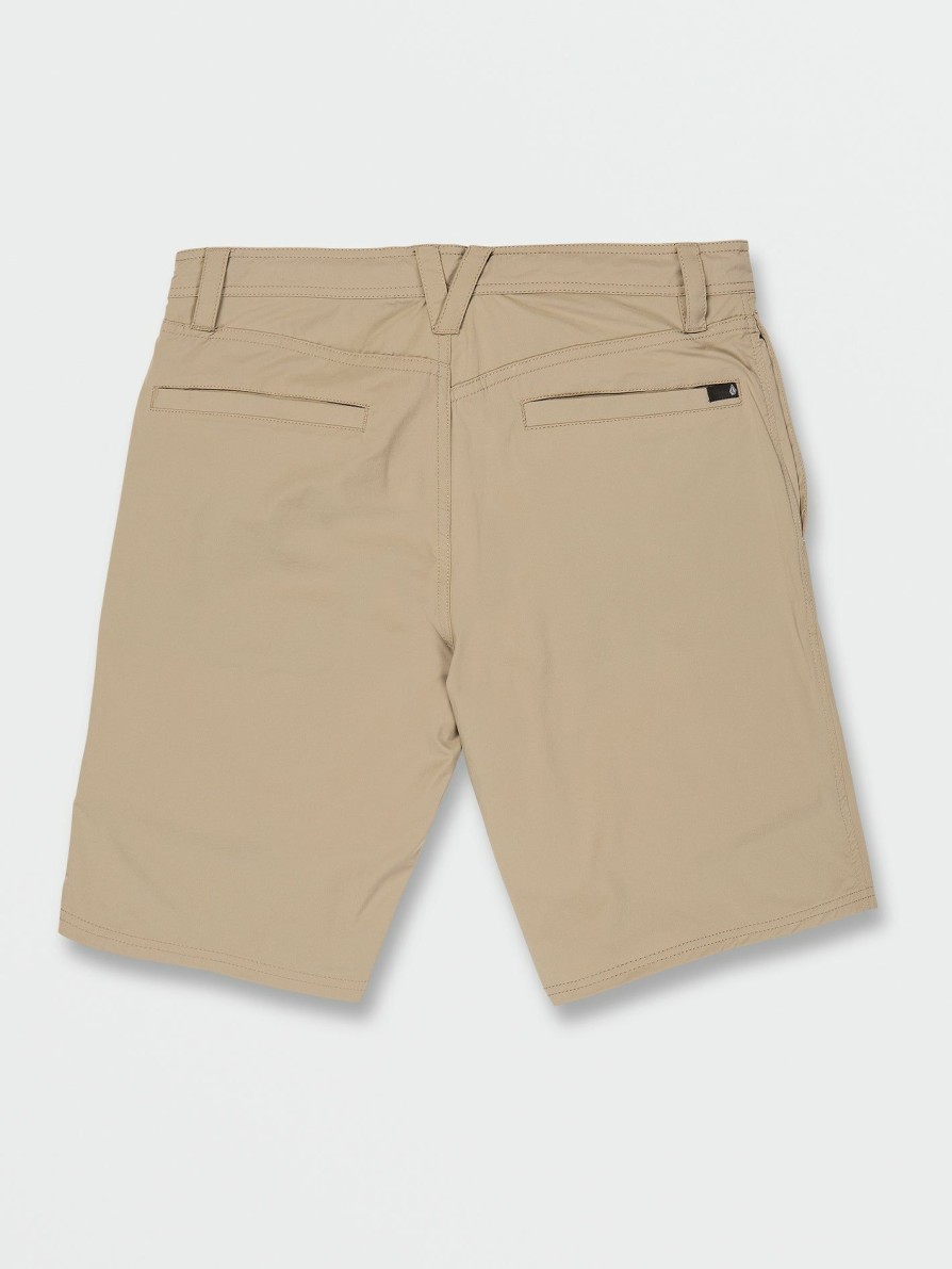 Core Outdoor * | Volcom Limited Edition Voltripper Hybrid Shorts Khaki