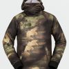 Core Snow * | Volcom Gift Selection Mens Hydro Riding Hoodie Camouflage