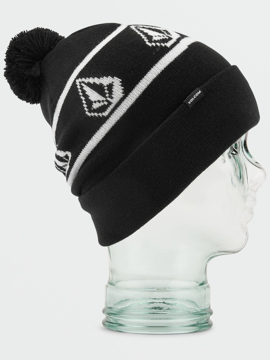 Core Snow * | Volcom Wholesale Kids Powder Beanie Black