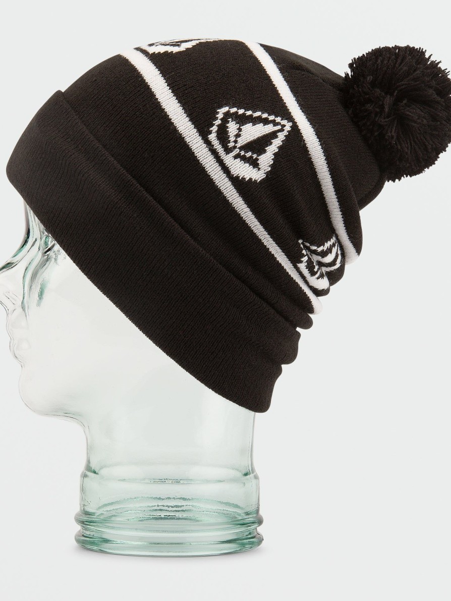 Core Snow * | Volcom Wholesale Kids Powder Beanie Black