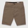 Core Outdoor * | Volcom Discount Store Frickin Modern Stretch Shorts Mushroom