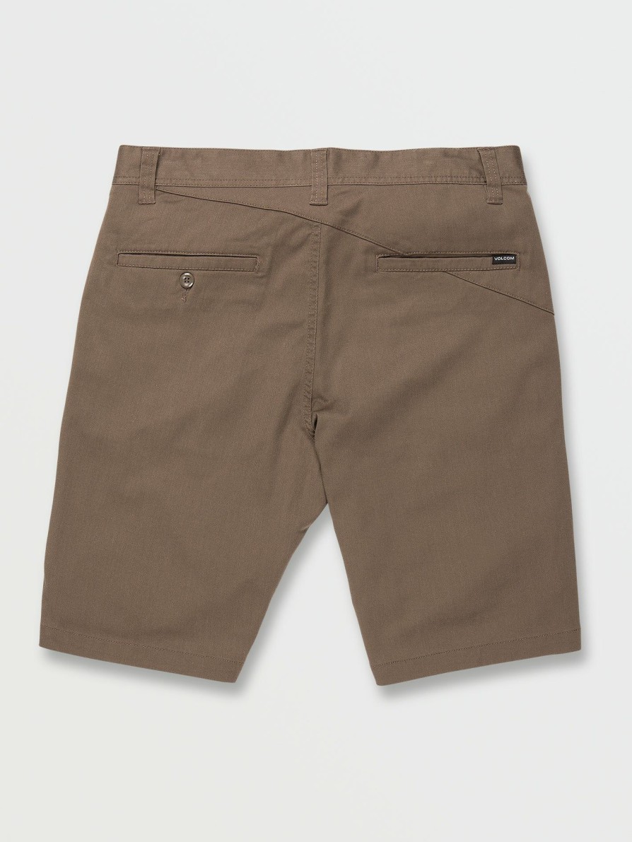 Core Outdoor * | Volcom Discount Store Frickin Modern Stretch Shorts Mushroom