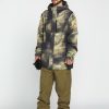 Core Snow * | Volcom Reliable Quality Mens L Gore-Tex Jacket Camouflage