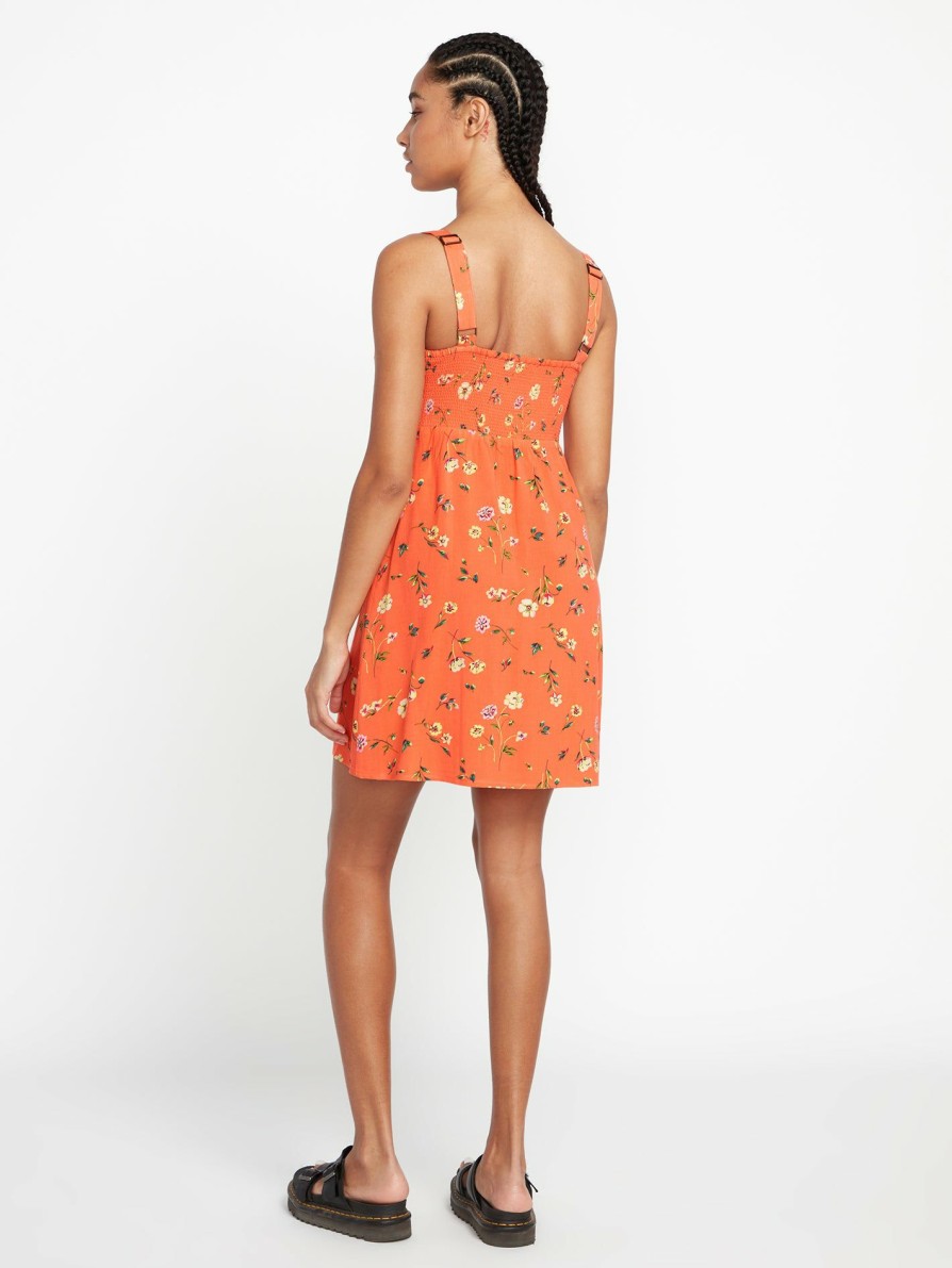 Mens Accessories * | Volcom Discount Online Hey Budz Dress Dark Coral